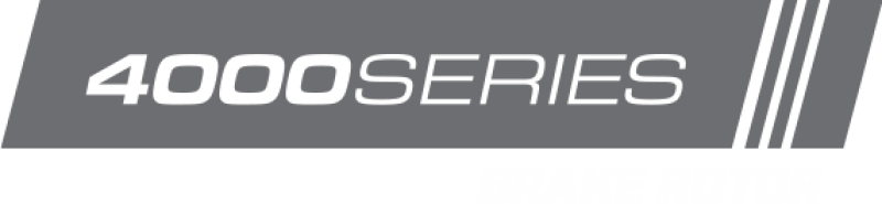 DBA 03-05 350Z / 03-04 G35 / 03-05 G35X Rear Slotted 4000 Series Rotor