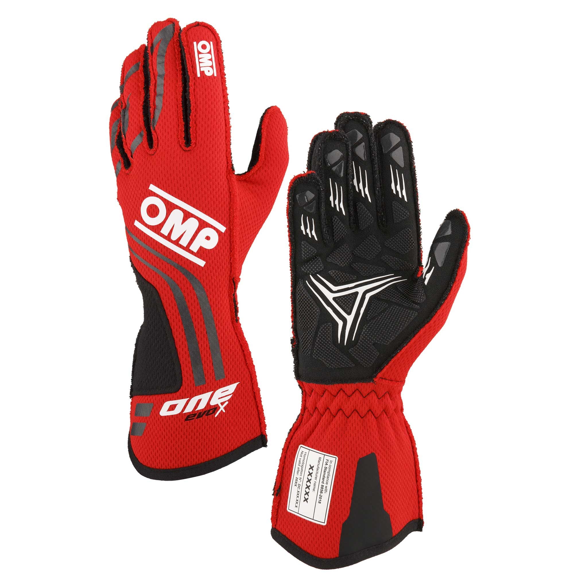 OMP One Evo X Auto Racing Gloves (MY2025)